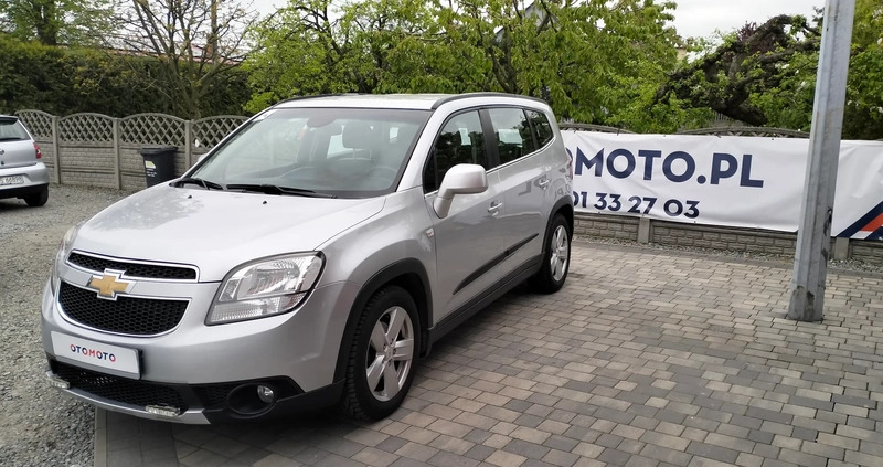Chevrolet Orlando cena 28900 przebieg: 220407, rok produkcji 2012 z Zagórz małe 562